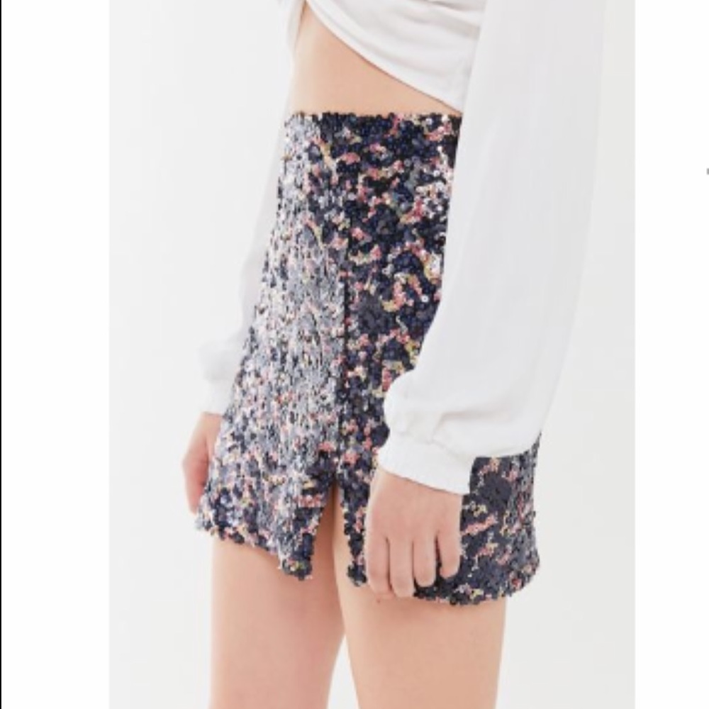 Urban outfitters sequin skirt